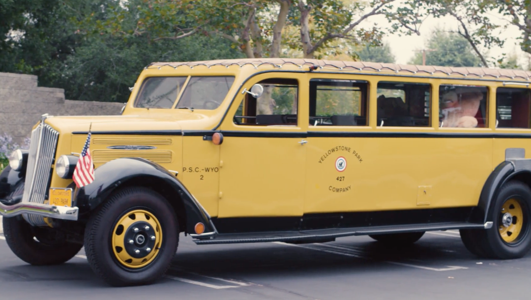 1937 White Yellowstone Park Bus